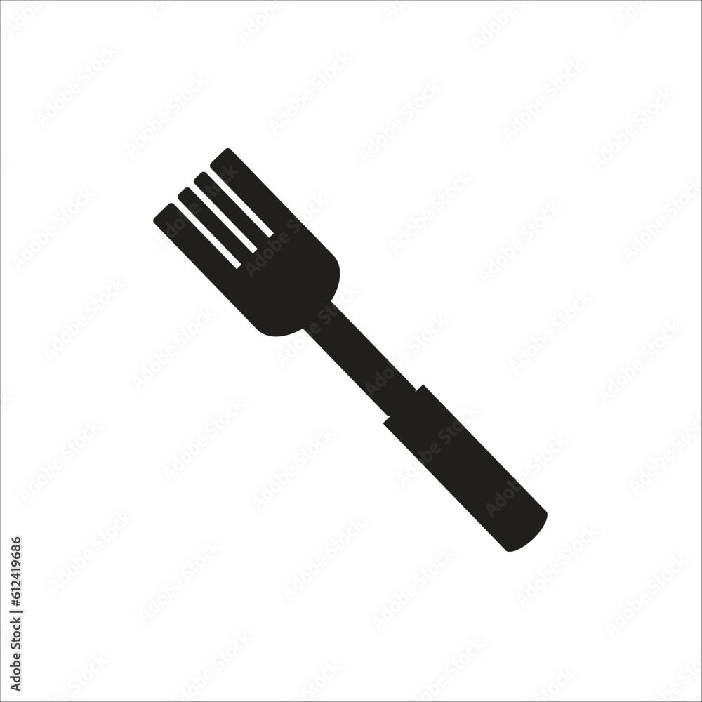 fork vector icon logo template fork vector icon logo template