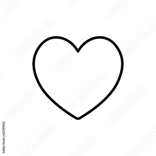 love heart icon symbol I love you