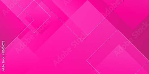 Pink color square abstract geometric background with copy space. You can use it for a cover, poster, banner web.
