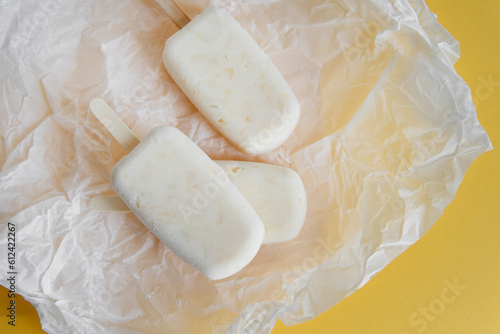 close up ice cream	
