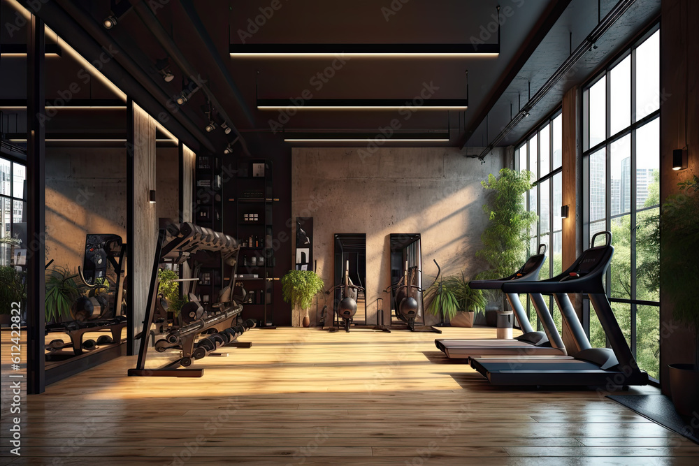 Modern Fitness Studio