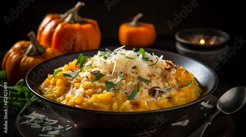 Savory Delight: Butternut Squash Risotto Bliss