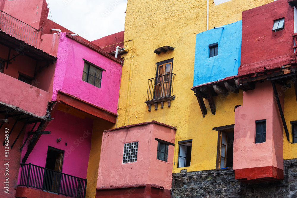 Fototapeta premium Colorful house