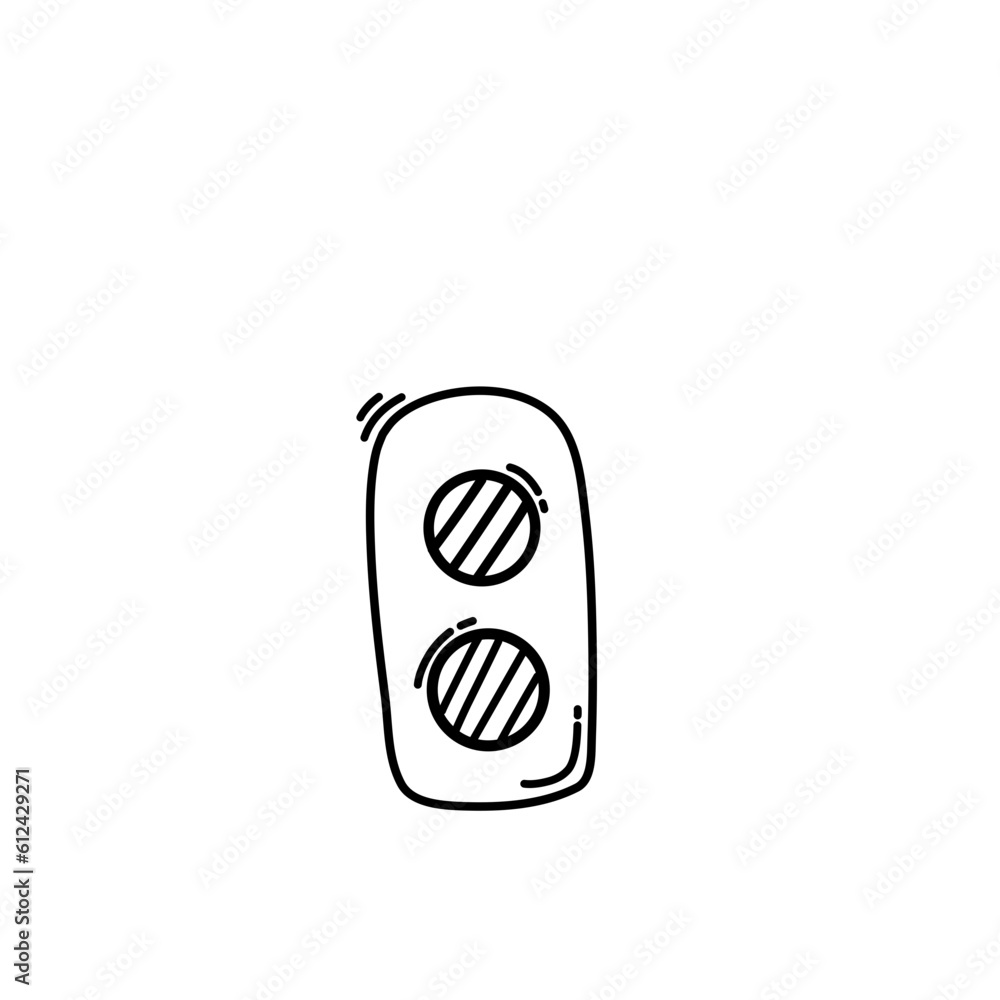 Doodle podcast sketch concept Doodle podcast sketch concept