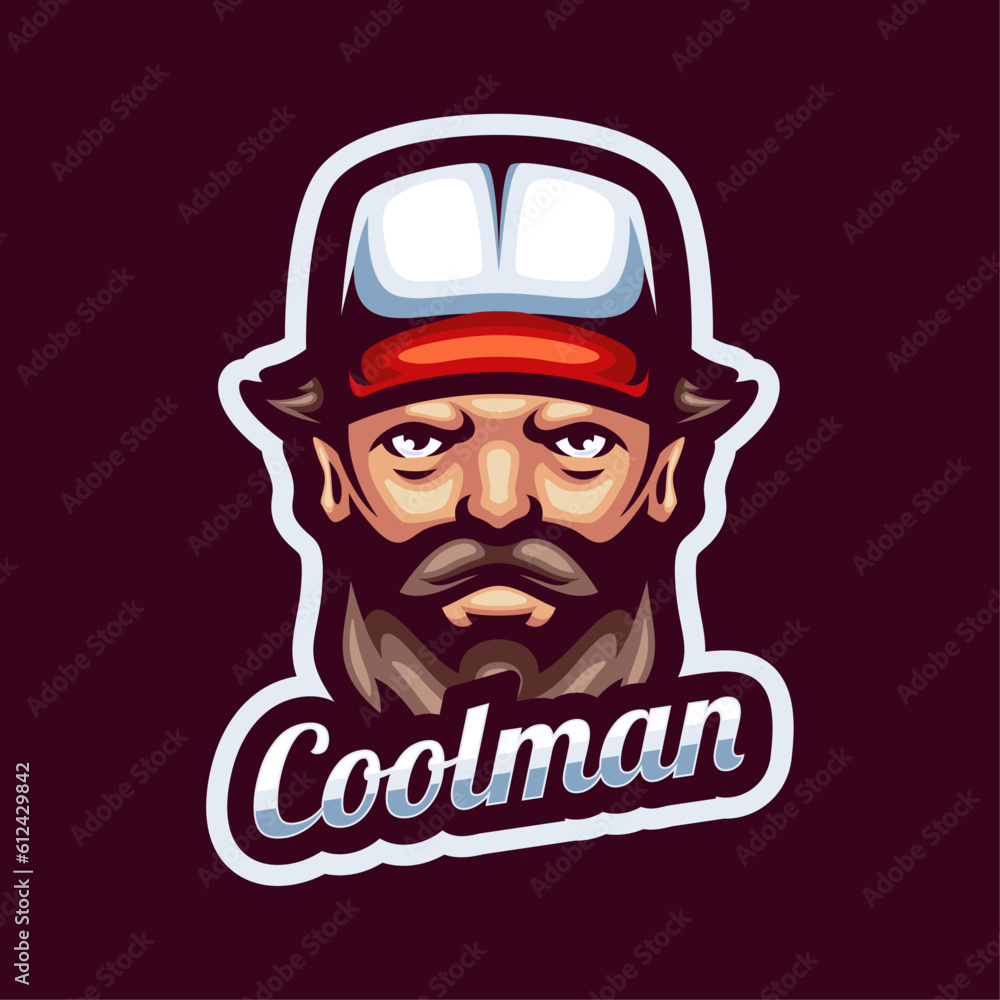 Collman mascot Logo Design Collman mascot Logo Design