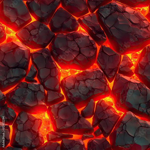 Lava Rock Texture Pattern: Striking and Unique Surface for Creative Projects