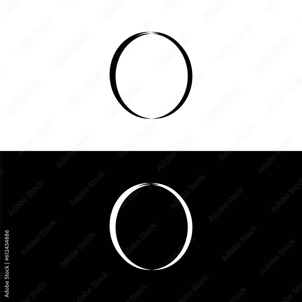 Circle vector logo template illustration . Circle logo silhouette Circle vector logo template illustration . Circle logo silhouette