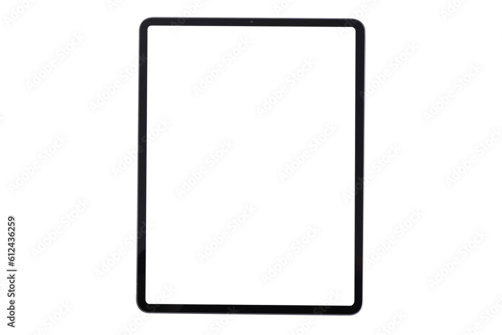 New tablet isolate on white background New tablet isolate on white background