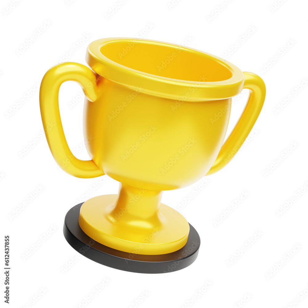 3d Trophy Icon for Business Management, Infograpichs, Jobs & Career. 3d Trophy Icon for Business Management, Infograpichs, Jobs & Career.