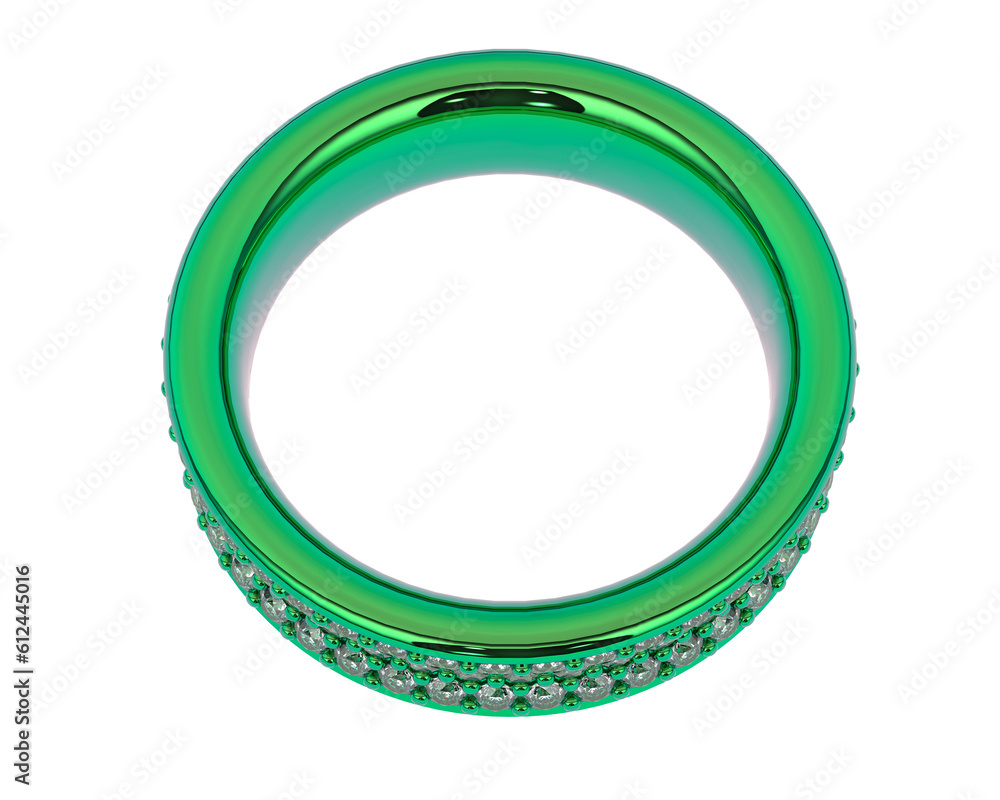 Jewelry on transparent background. 3d rendering - illustration Jewelry on transparent background. 3d rendering - illustration