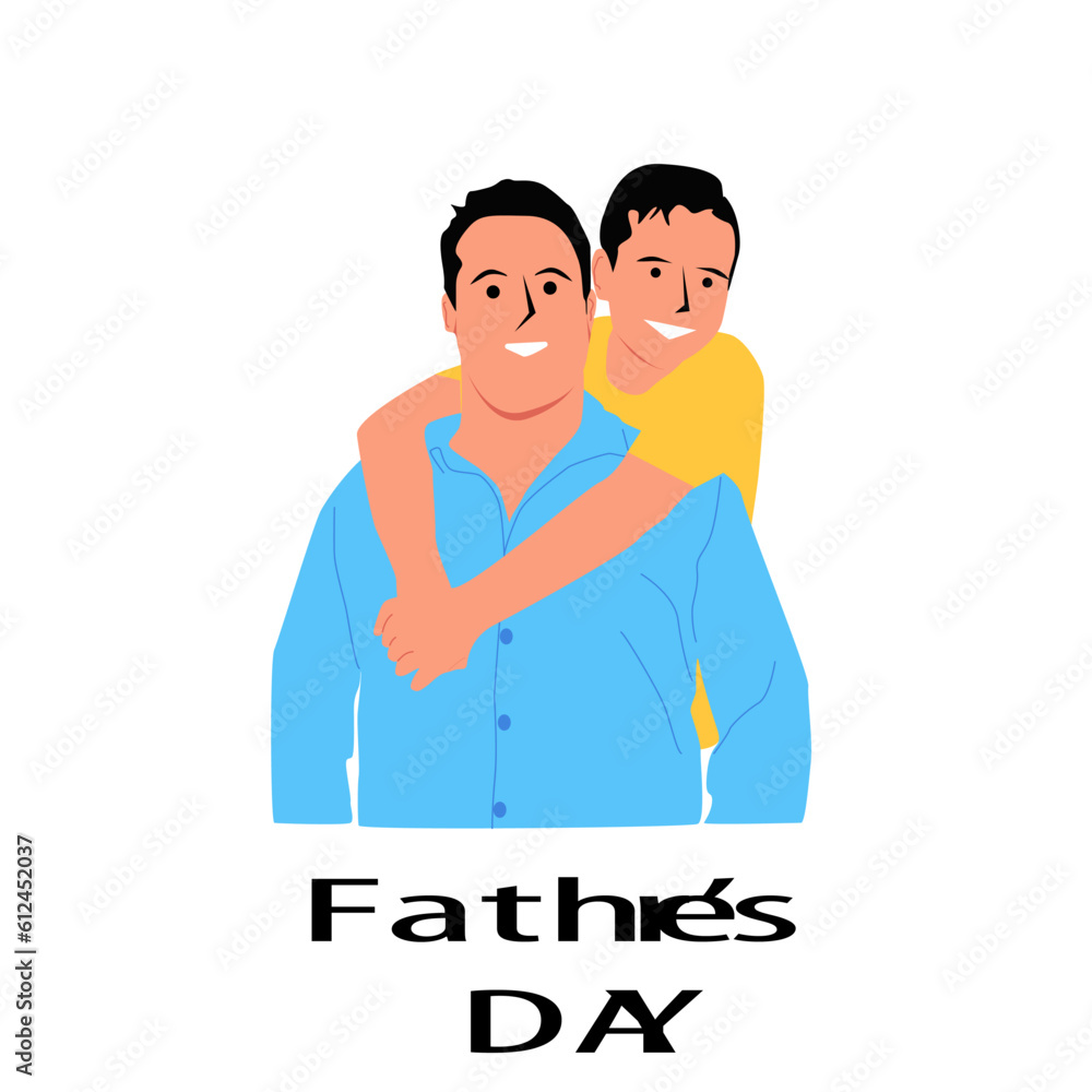 father's day concept illustration father's day concept illustration