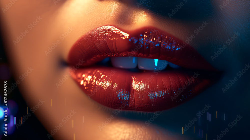 Obraz premium Lippen