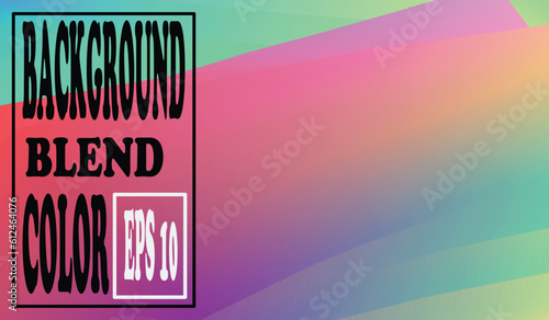 Vector background with blend colors and copyspace