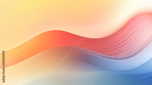 Abstract wave website wallpaper. Illustration AI Generative.