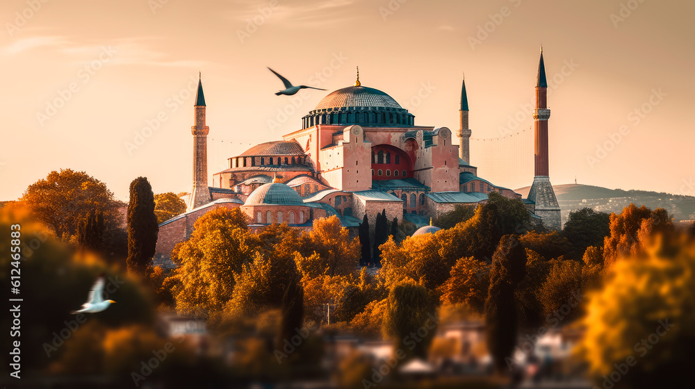 Naklejka premium Hagia_Sophia