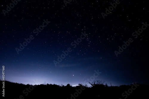 Mesmerizing view of the starry night sky