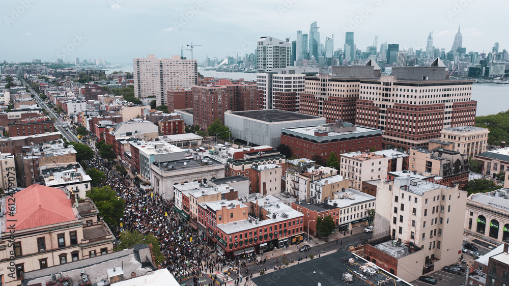 Fototapeta premium BLM March Hoboken