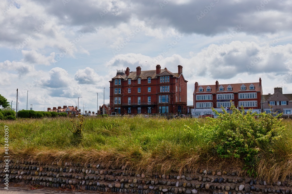 Fototapeta premium houses on the sea