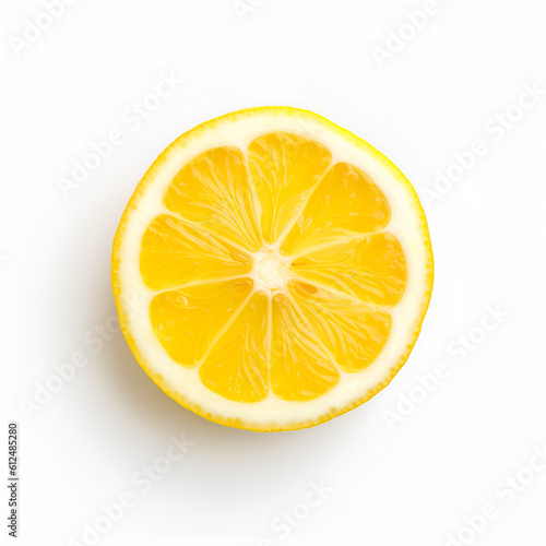 lemon slice, , isolated on a white background