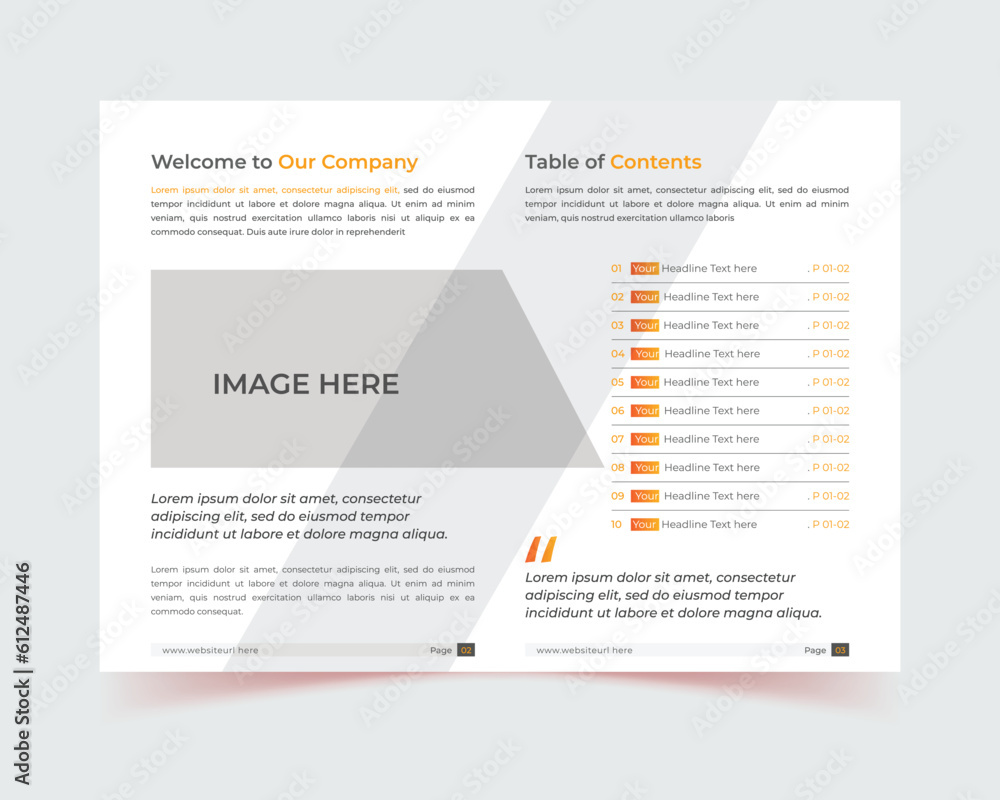 Brochure template layout design, report, pages brochure, yellow minimal business profile template layout, annual, book cover, minimal template layout design, brochure template
