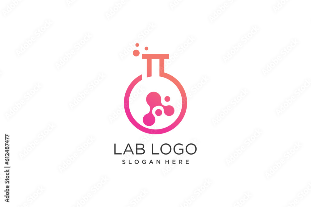 Labs logo illustration modern creative unique simple Labs logo illustration modern creative unique simple