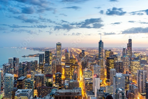 Skyline of Chicago, United States