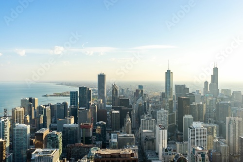 Skyline of Chicago  United States