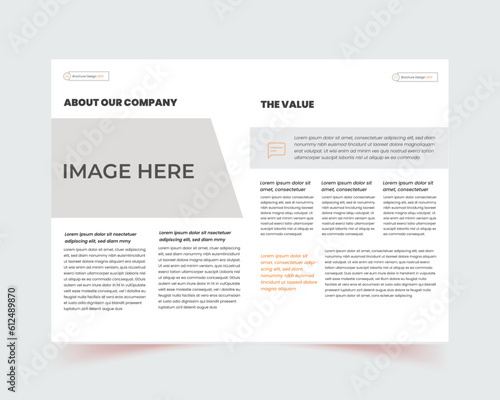 corporate company profile brochure, vector design, book cover, business proposal layout concept design, annual report, booklet, banner, webinar banner design.