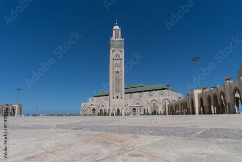 Hassan II Mosque, a mosque in Casablanca, Morocco