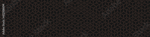  Hexagonal Maze pattern abstract illustration