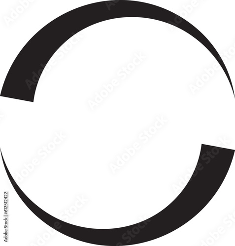 Cycle icon recycle round arrow