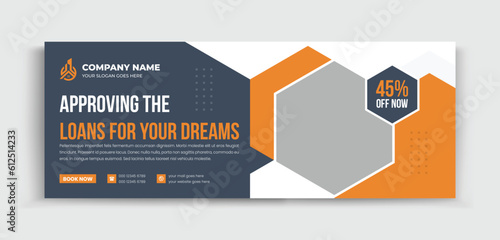 Mortgage social media timeline cover, estate home sale, real estate home sale, banner design template, elegant, house sale Social media banner for ads, banner social media.