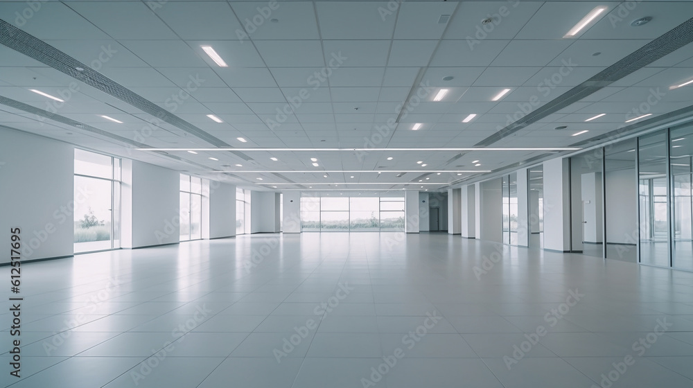Modern, elegant, empty office space as background for desktop or video chats Modern, elegant, empty office space as background for desktop or video chats