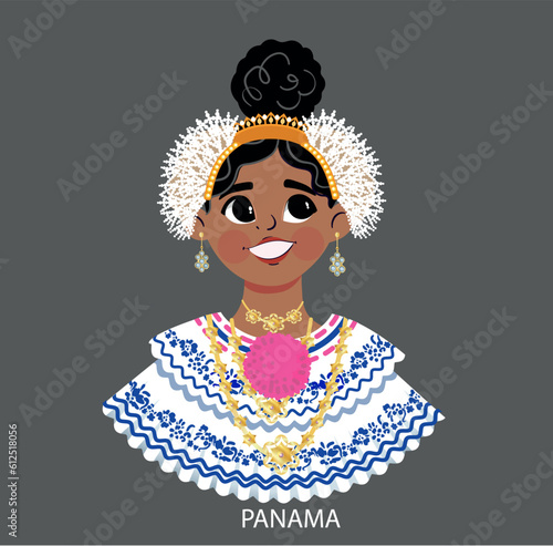 woman cultural dress panama