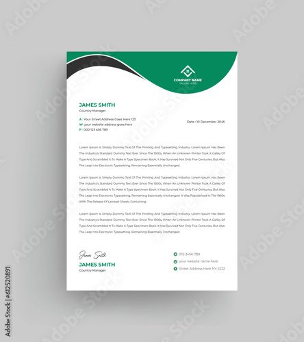 Mortgage house for sale Company Business Style Letterhead Design Vector Template For Your Project. Gardening Simple And Clean Print Ready.