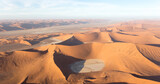 Nice colored helicopter view in Sossusvlei