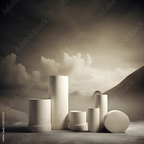 Dreamlike abstract background