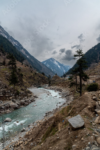 Soothing view of Kalam Valley in Swat, Pakistan