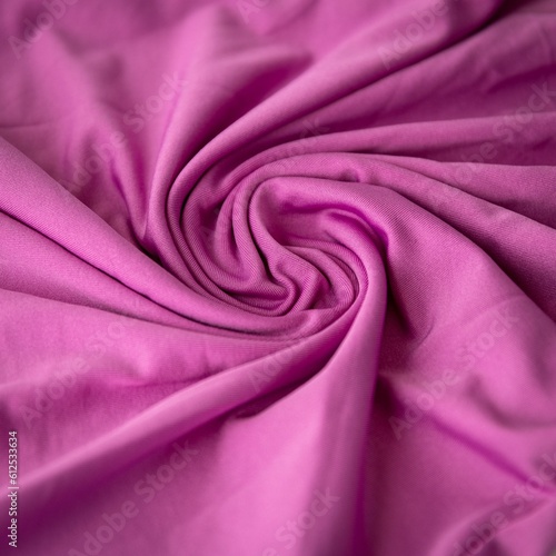 Purple shiny thick fabric photographed with wavy pattern