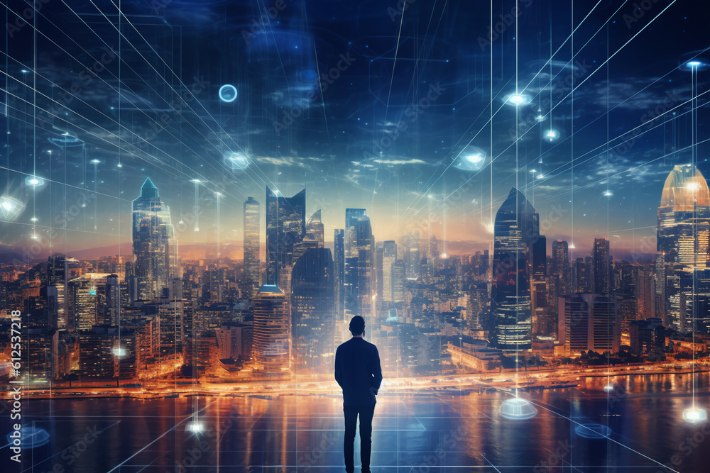 Artificial Intelligence Looking At Smart City Ai Control City