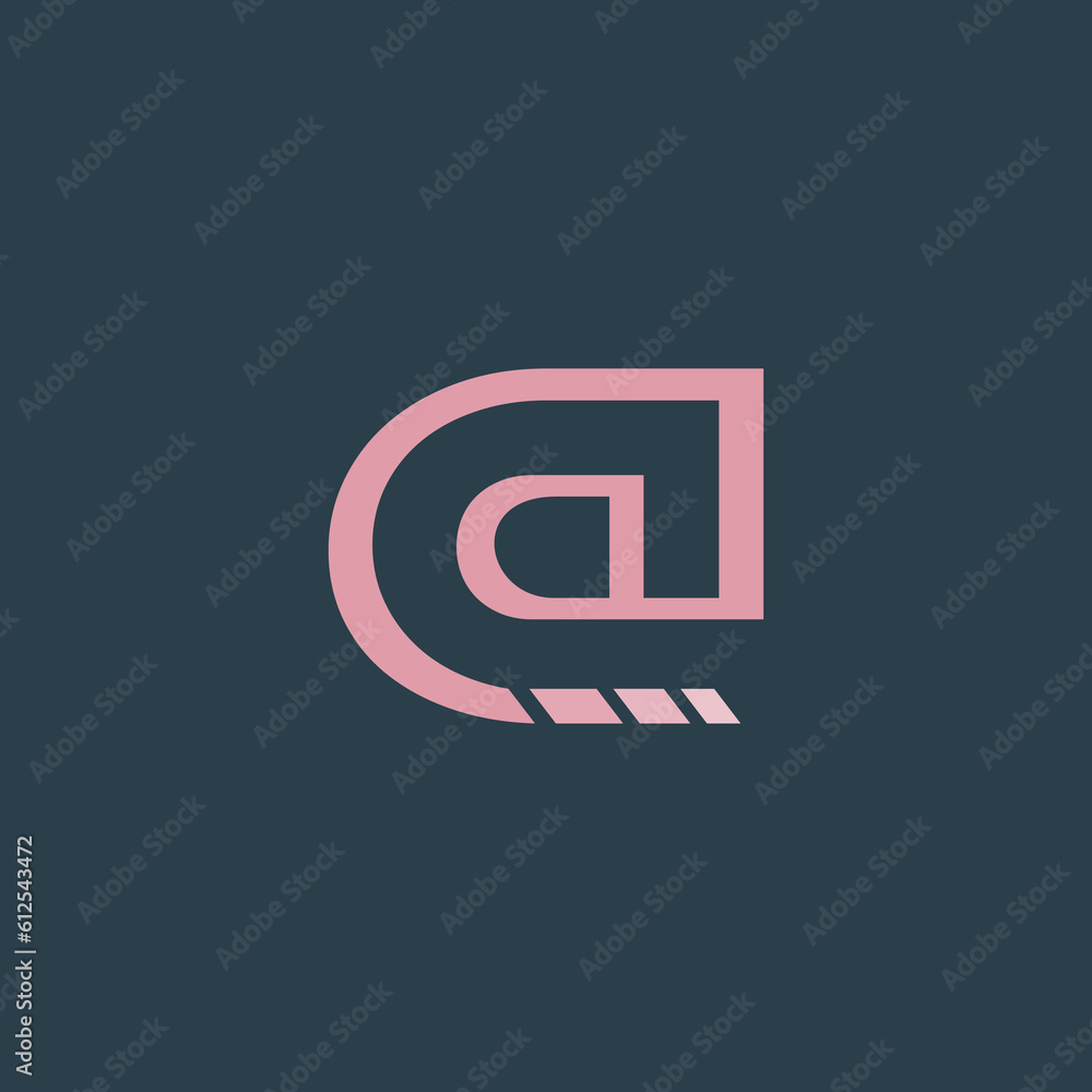 Commercial at(@) initials font logo design for vector, icon, company, business, branding, and others Commercial at(@) initials font logo design for vector, icon, company, business, branding, and others
