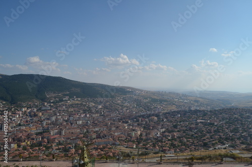 A general view of Yozgat province in Turkey. photo