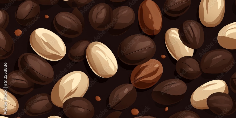 Sweet Chocolate-Covered Nuts Candy Cartoon Horizontal Background Illustration. Sweet Dessert From Confectionery. Ai Generated Drawning Background Illustration with Delicious Flavory Generative AI Sweet Chocolate-Covered Nuts Candy Cartoon Horizontal Background Illustration. Sweet Dessert From Confectionery. Ai Generated Drawning Background Illustration with Delicious Flavory Generative AI