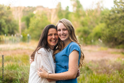 a mom with her daughter