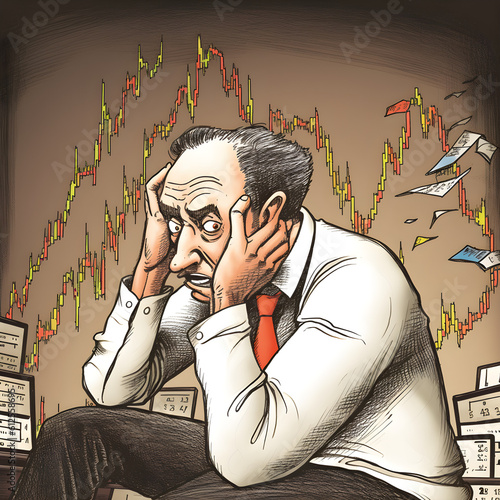 Stock crash - Investor thinking about the problems - Generative AI
