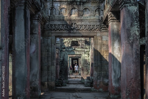 Beautiful shot of the Angkor Wat Temple in Siem Reap  Cambodia