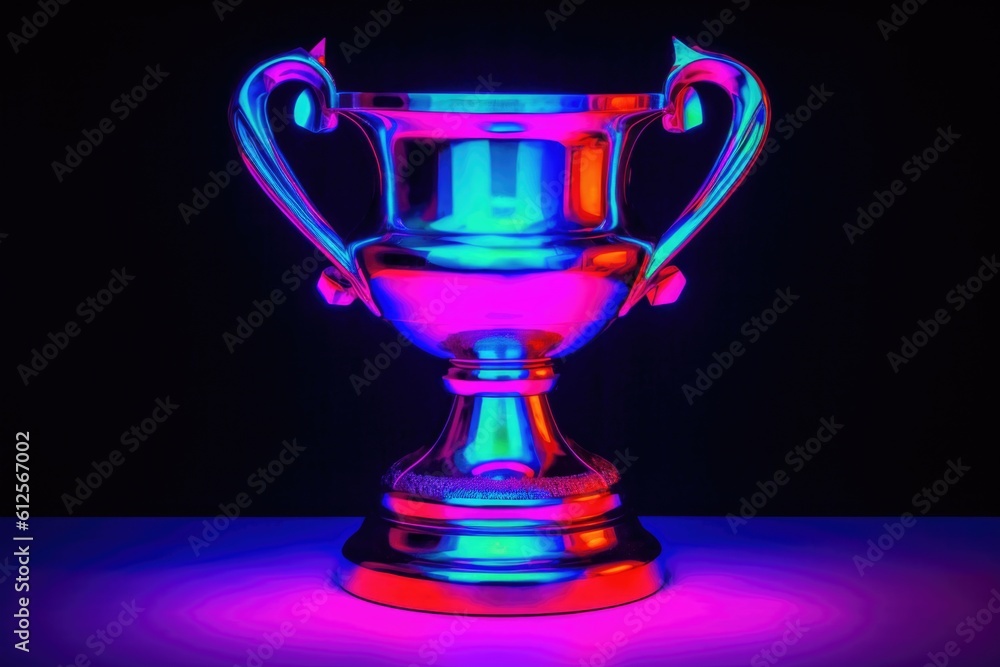 Animals, Joker, clown, panda or plants decorated with neon. Generative AI. Animals, Joker, clown, panda or plants decorated with neon. Generative AI.