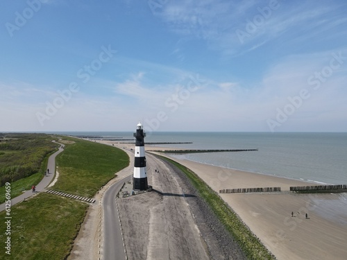 Leuchtturm Nieuwe Sluis bei Breskens/Niederlande photo