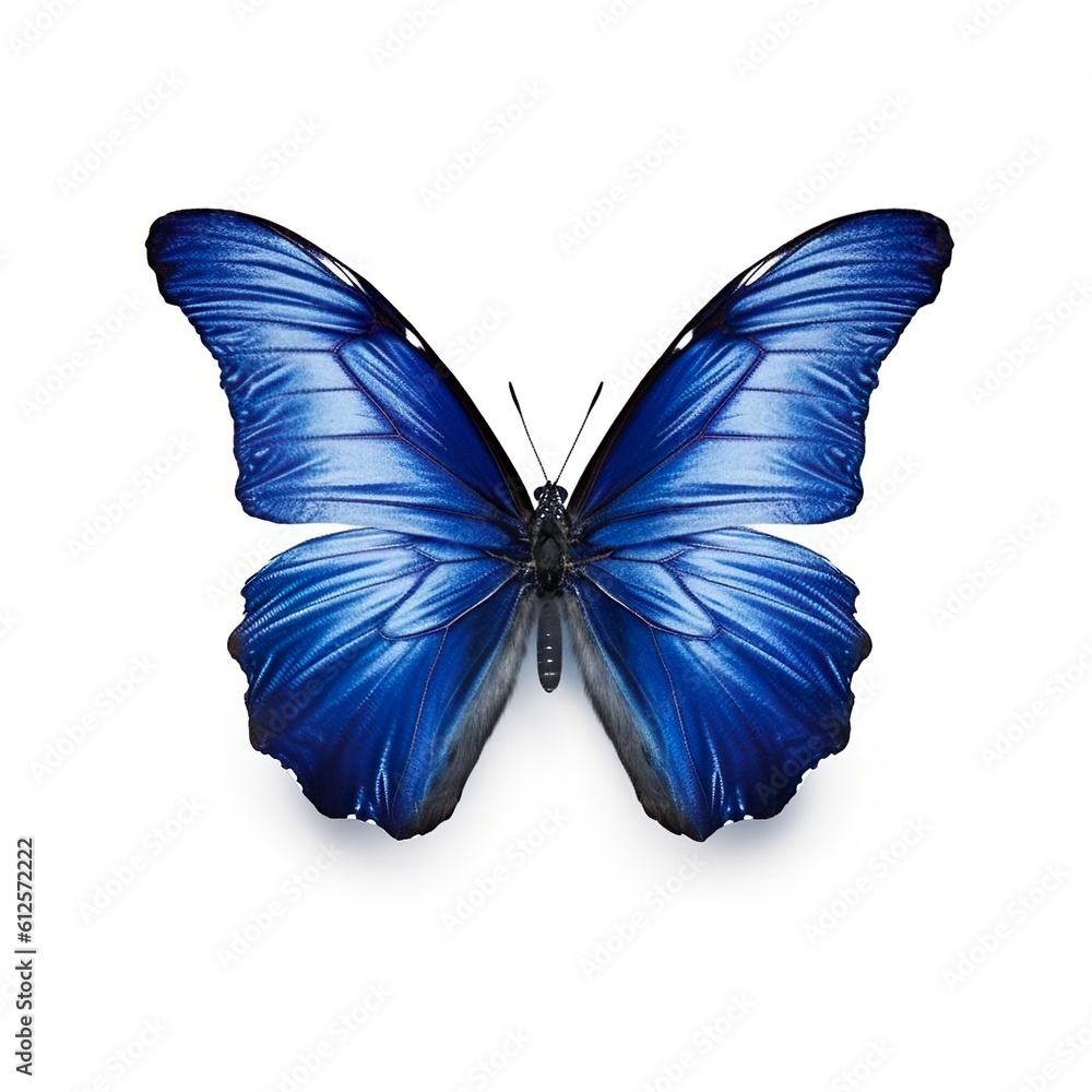 beautiful butterfly isolated on white | Generative AI beautiful butterfly isolated on white | Generative AI