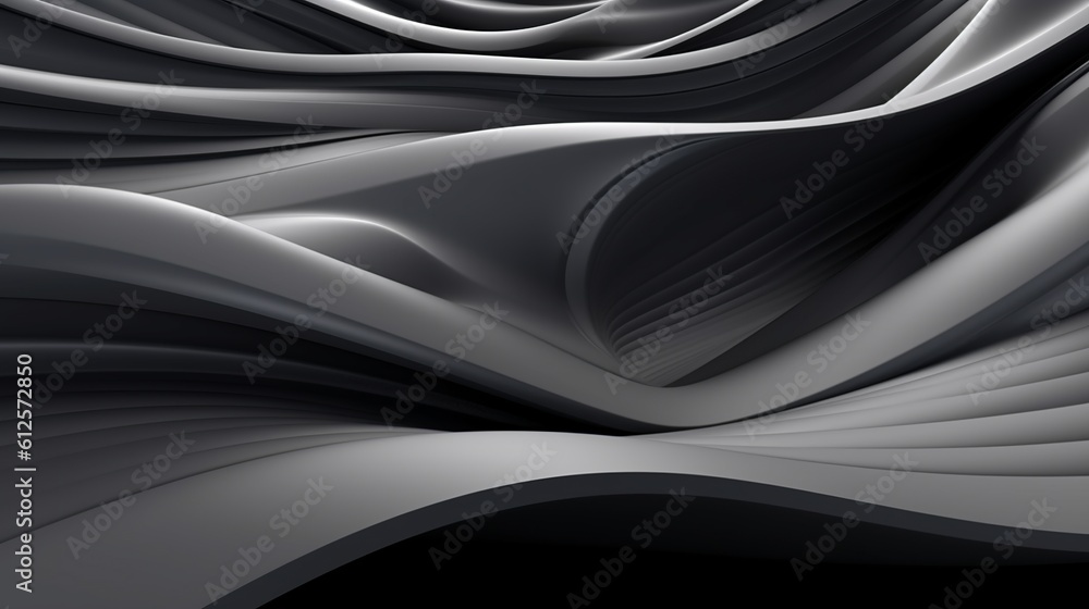 A beautiful grey modern background. Create with generative ai. A beautiful grey modern background. Create with generative ai.